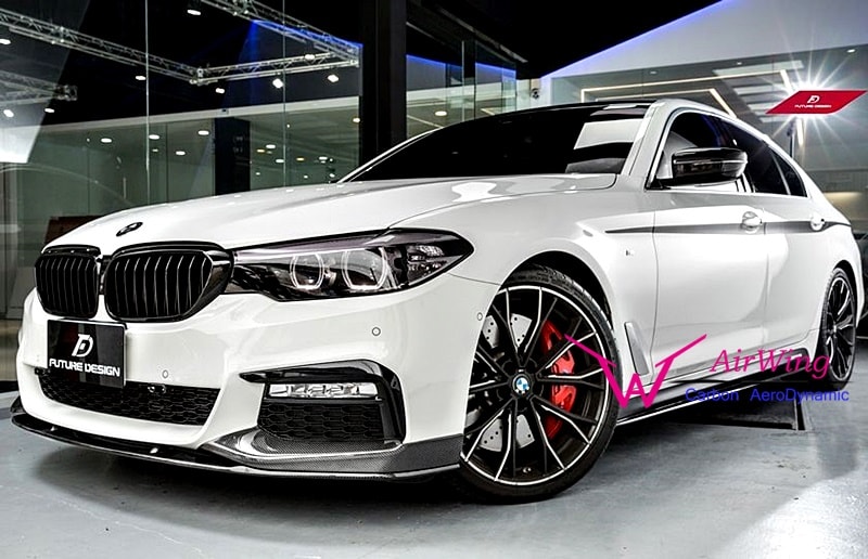 BMW G30- Performance carbon front lip 04